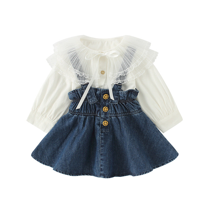 Girls' Spring/Fall Dress 2020 - Stylish Baby Princess Outfit