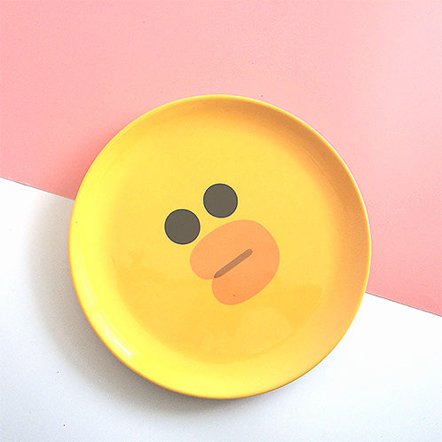 Eco-Friendly Baby Feeding Set with Brown Bear & Bunny