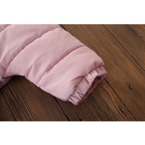 Winter Baby Onesie with Fur Collar and Thick Cotton